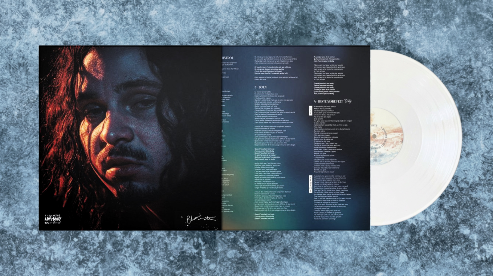 Vinyle Blizzard en été — face avant